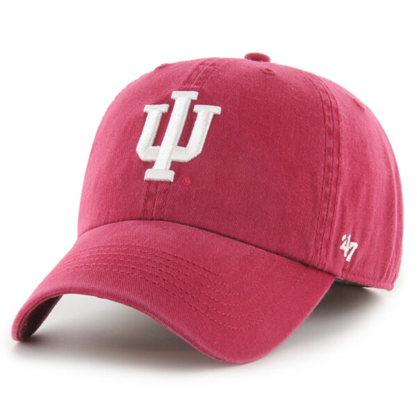 Men's '47 Crimson Indiana Hoosiers Franchise Fitted Hat