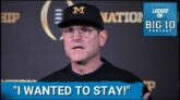 Harbaugh Wanted to Stay