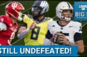 Undefeated Oregon, Indiana and Penn State