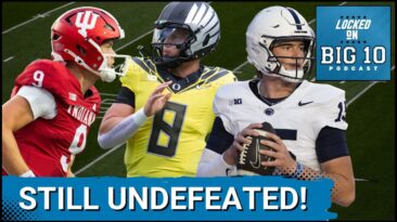 Undefeated Oregon, Indiana and Penn State