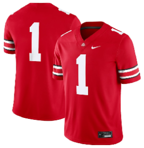 #1 Ohio State Buckeyes Nike Game Jersey - Scarlet