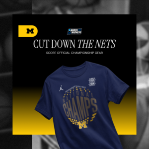 Michigan championship gear